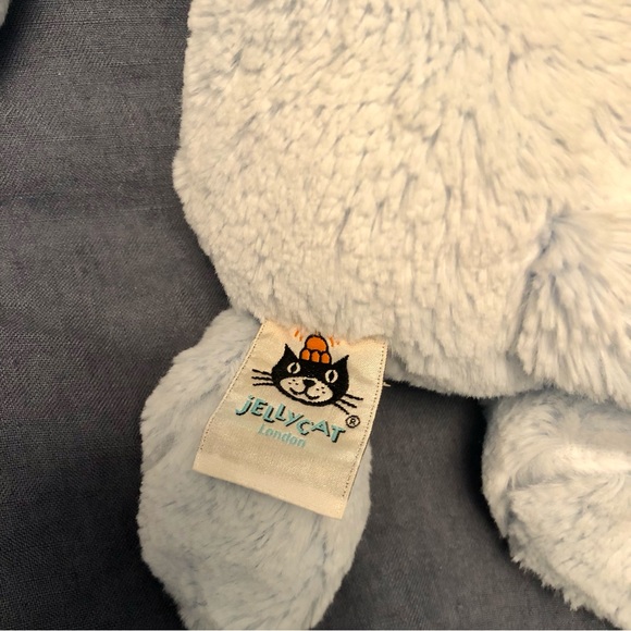 Jellycat Light Blue Elephant Plush - Picture 4 of 4